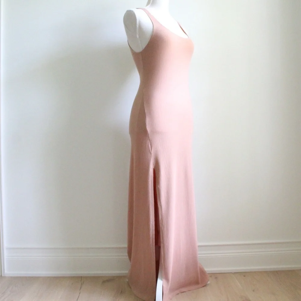 REFORMATION RIBBED MIDI DRESS - Picture 9 of 10